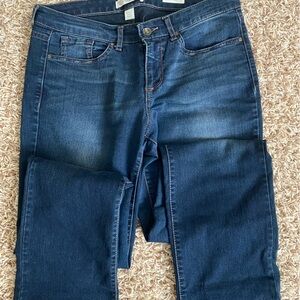 Vintage America Boho Straight Blue Jeans